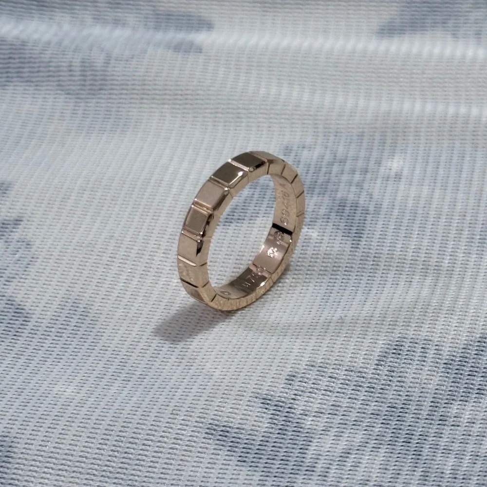 Chopard Rose Gold Faceted Band Ring